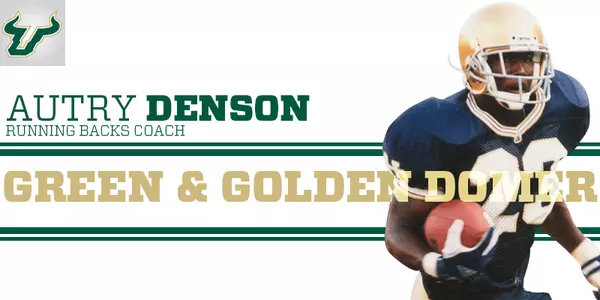 Denson Named USF Running Backs Coach