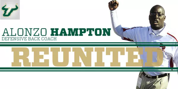 Alonzo Hampton Named DB?s Coach