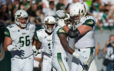Bulls Roll to 45-24 Homecoming Win Over 'Cuse