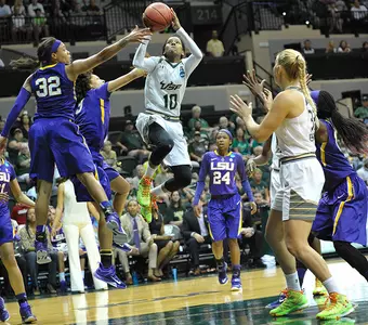 Bulls Roll Past LSU in First Round of NCAA Tourney