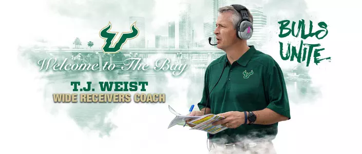 USF Names Weist Wide Receivers Coach