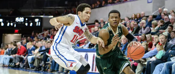 USF Leads Early, Falls at No. 17 SMU, 72-58
