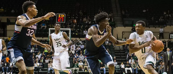 UConn Ends Bulls' Conference Winning Streak