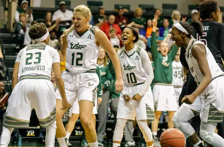 Seniors Go Out in Style, No. 21 USF Downs Temple