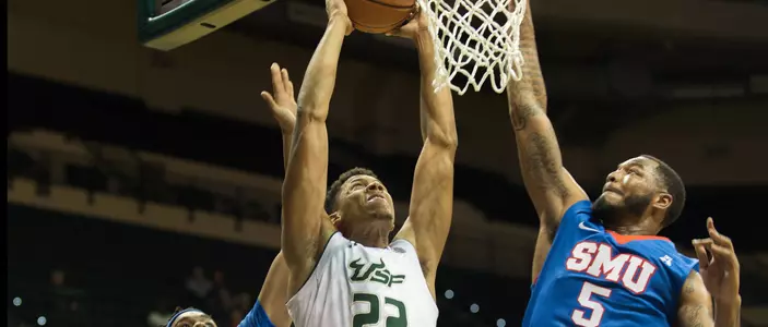USF Falls to No. 12 SMU, 92-58