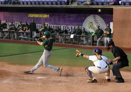 Bulls Notch 15 Hits in Road Loss at No. 21 ECU