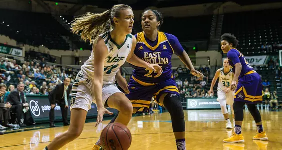 Bulls Bounce Back with 31-point Rout of ECU