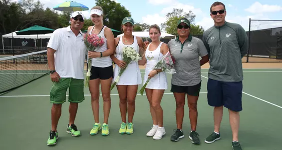 Bulls Earn First Conference Win on Senior Day