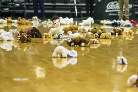 teddy bear toss