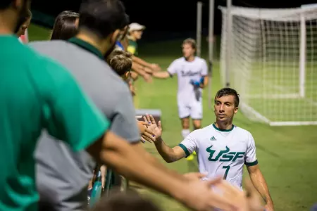 South Florida Bulls men's soccer during a match against Creighton University on Monday September 3, 2018 at Corbett Stadium in Tampa, Fl.