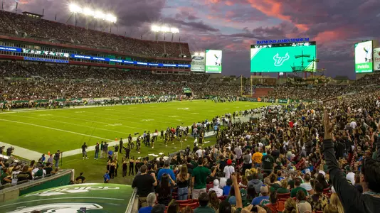 Raymond James Stadium (2018 UCF - Sunset)