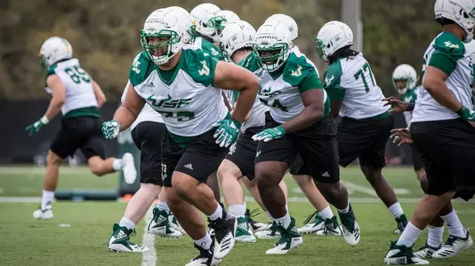offensive line spring 2019