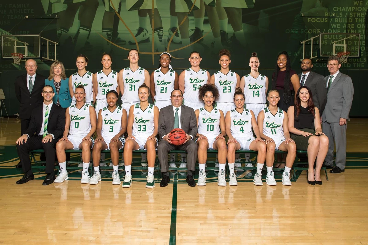 usf Wbb team photo 2018-19