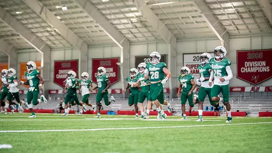 Fall camp at Bucs indoor