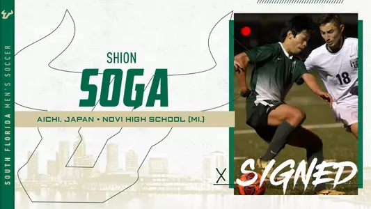 Shion Soga Signing Graphic