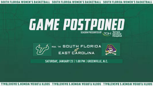 ECU Game Postponed