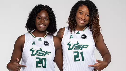 Shae Leverett and Bethy Mununga
