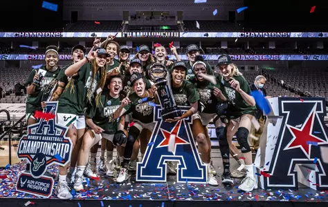 AAC WBB Trophy Presentation