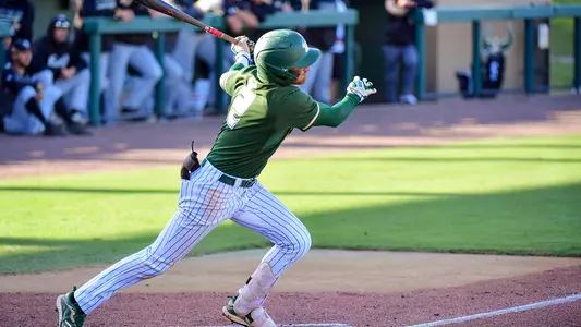 Nick Gonzalez UCF green unis at-bat 2021