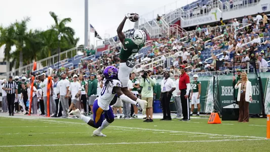 South Florida Bulls during a football game against the East Carolina University Pirates on October 1, 2022. (Chris Henry/South Florida Athletics)