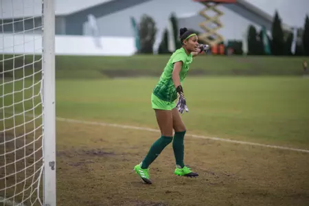 South Florida Bulls during a women's soccer game against the University of Miami Hurricanes on September 8, 2022. (Mary Holt/South Florida Athletics)