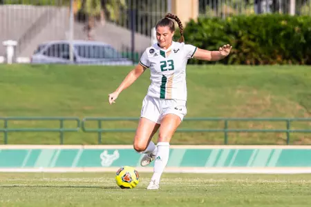 South Florida Bulls during a soccer game against the University of North Florida Ospreys at Corbett Stadium in Tampa, Florida. (Stephen Galvin/South Florida Athletics)