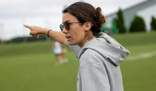 South Florida Bulls during the first women's lacrosse exhibition game in program history on September 30, 2023. (Chris Henry/South Florida Athletics)