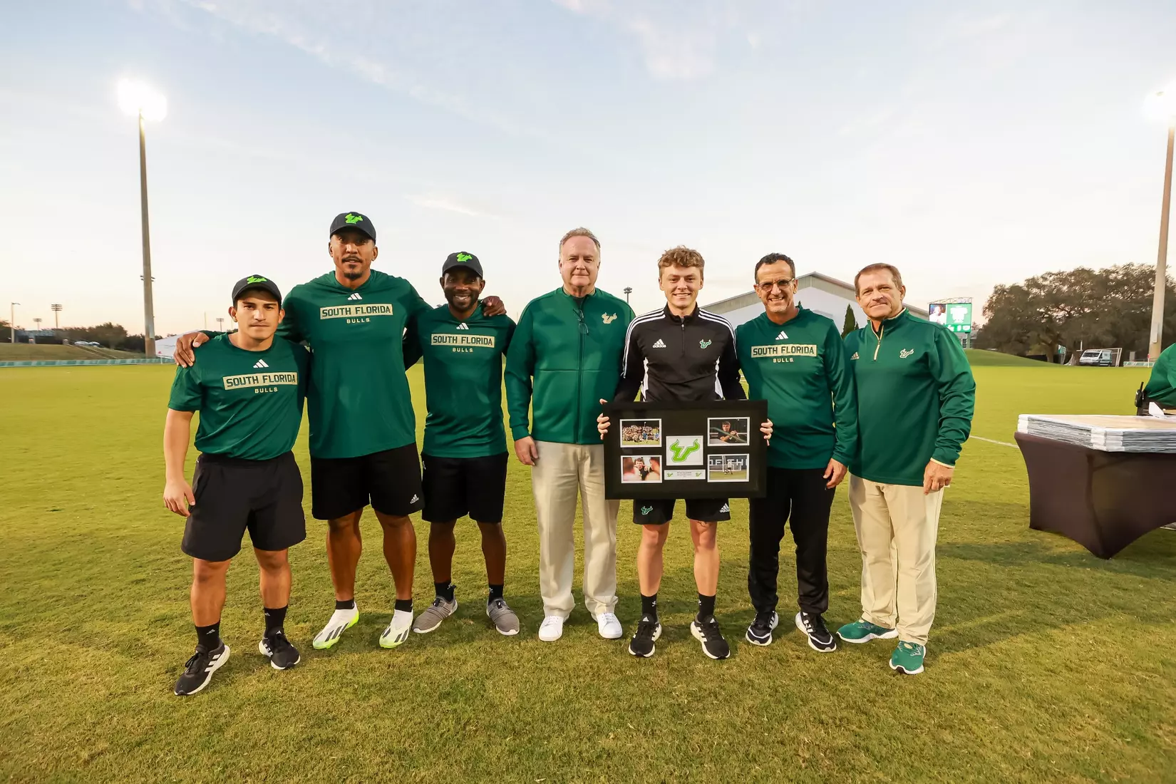 South Florida Bulls during a Men’s Soccer match against the Florida Atlantic University on November 01, 2023. (Stephen Galvin/South Florida Athletics)