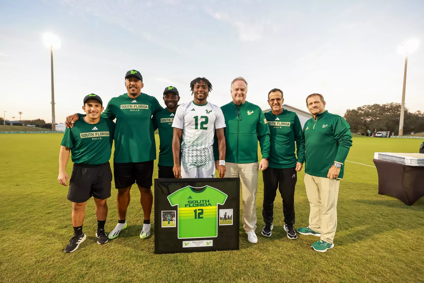 South Florida Bulls during a Men’s Soccer match against the Florida Atlantic University on November 01, 2023. (Stephen Galvin/South Florida Athletics)