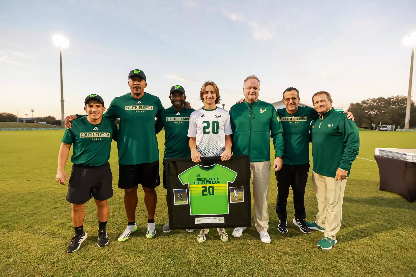 South Florida Bulls during a Men’s Soccer match against the Florida Atlantic University on November 01, 2023. (Stephen Galvin/South Florida Athletics)