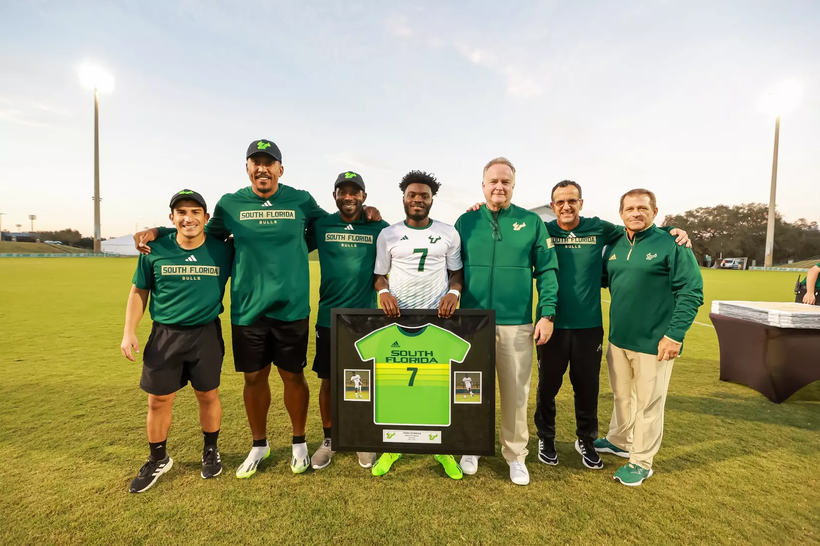 South Florida Bulls during a Men’s Soccer match against the Florida Atlantic University on November 01, 2023. (Stephen Galvin/South Florida Athletics)
