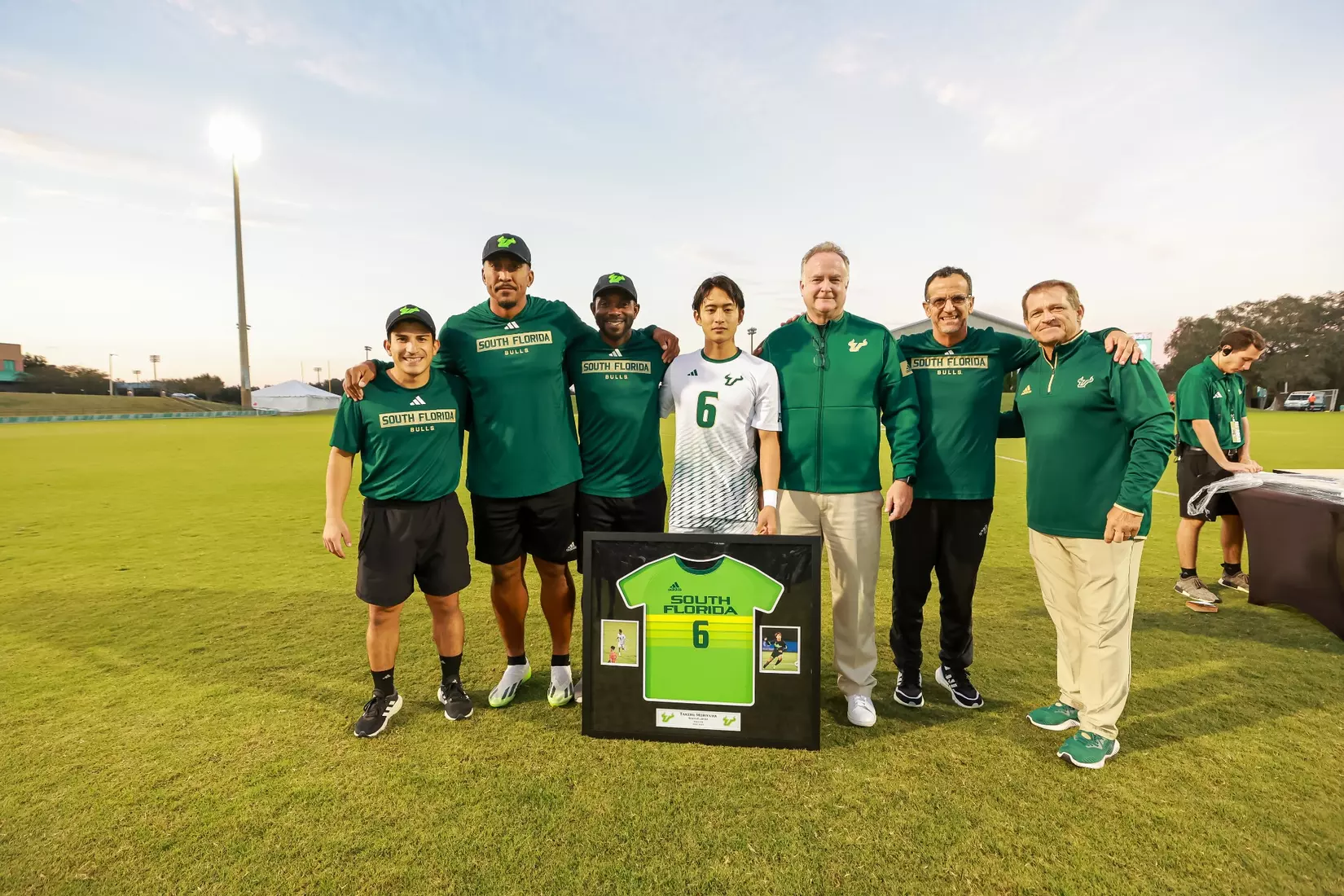 South Florida Bulls during a Men’s Soccer match against the Florida Atlantic University on November 01, 2023. (Stephen Galvin/South Florida Athletics)