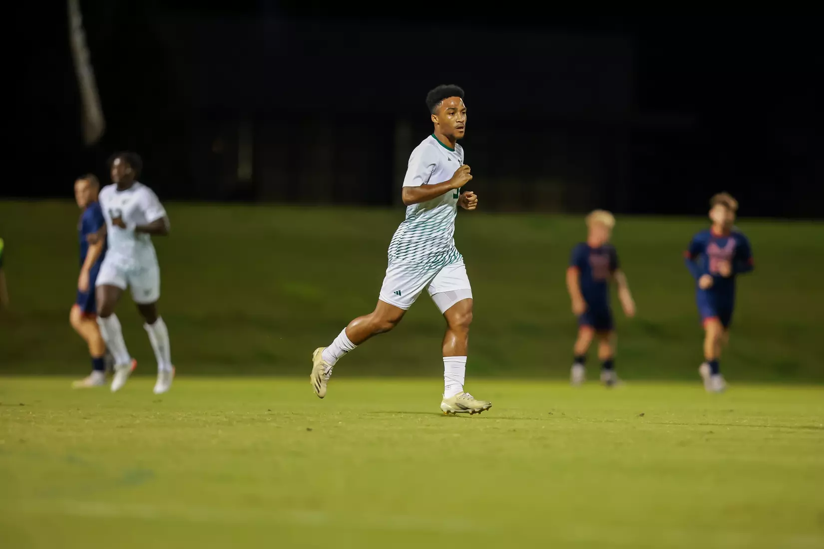 South Florida Bulls during a Men’s Soccer match against the Florida Atlantic University on November 01, 2023. (Stephen Galvin/South Florida Athletics)