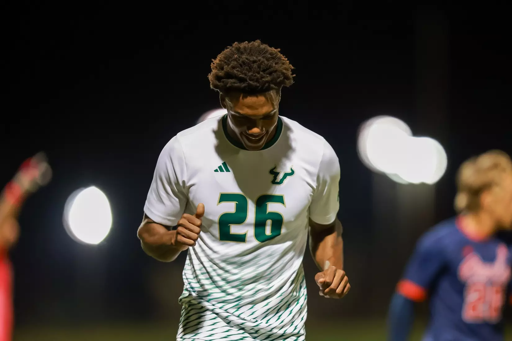 South Florida Bulls during a Men’s Soccer match against the Florida Atlantic University on November 01, 2023. (Stephen Galvin/South Florida Athletics)