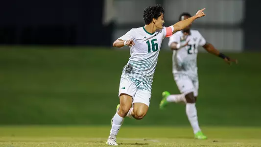 South Florida Bulls during a Men’s Soccer match against the Florida Atlantic University on November 01, 2023. (Stephen Galvin/South Florida Athletics)