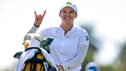 South Florida Bulls Womens Golf during the Hurricane Invitational at The Biltmore Golf Course on October 30, 2023. (Stephen Galvin/South Florida Athletics)
