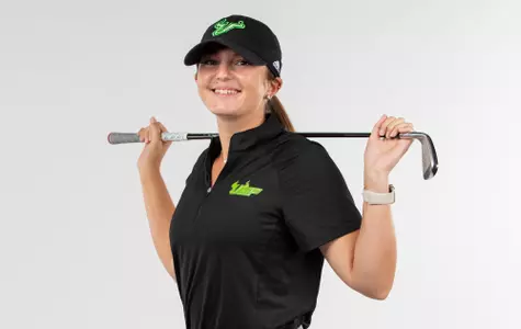 South Florida Bulls during the 2022 women's golf media day on August 22, 2022. (Mary Holt/South Florida Athletics)