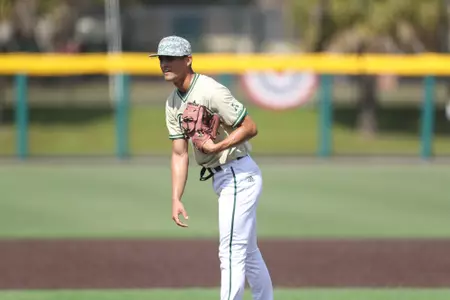 South Florida Bulls during a baseball game against the University of Florida Gators on February 21, 2023. (Aschley Joseph/South Florida Athletics)