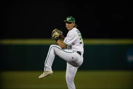 Men South Florida bulls during a baseball game vs North Eastern(RJ Colo/South Florida Athletics)