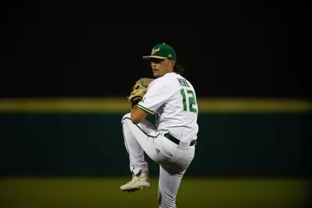 Men South Florida bulls during a baseball game vs North Eastern(RJ Colo/South Florida Athletics)