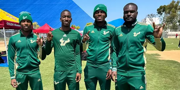 4x100 Relay Program Record, Lincoln, Mahautiere, Reid, Croal