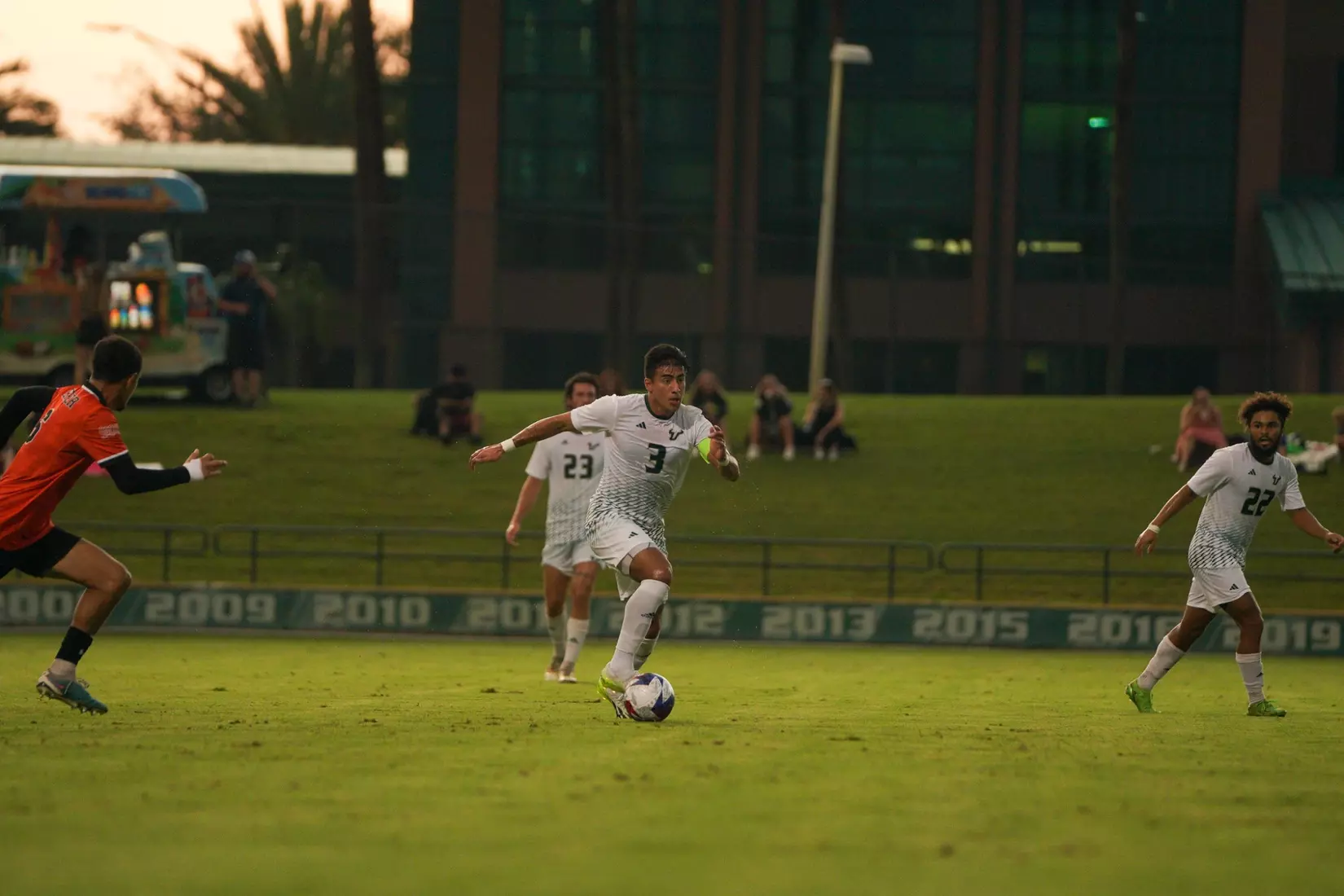 South Florida Bulls Mens Soccer v Mercer on September 1, 2023. (Chris Henry/South Florida Athletics)