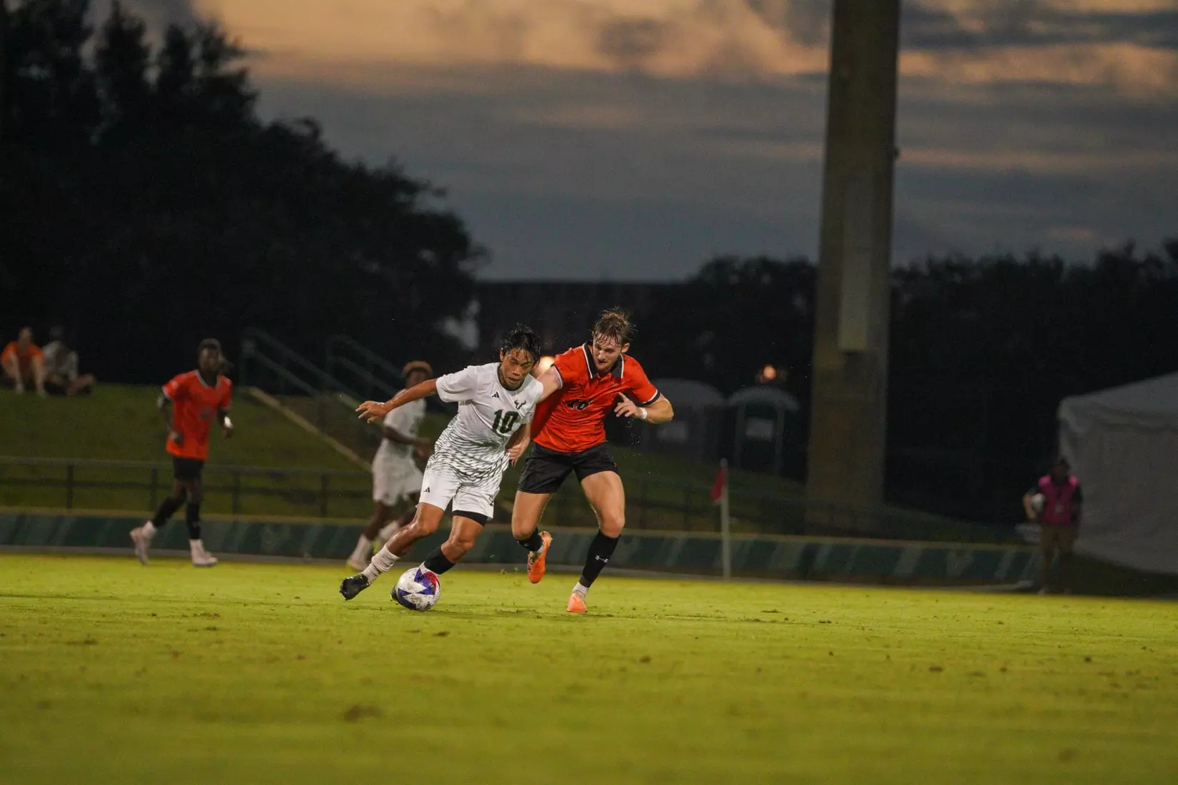 South Florida Bulls Mens Soccer v Mercer on September 1, 2023. (Chris Henry/South Florida Athletics)
