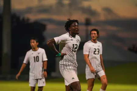 South Florida Bulls Mens Soccer v Mercer on September 1, 2023. (Chris Henry/South Florida Athletics)