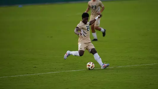 Men’s Soccer Welcomes Temple For Alumni Night Image