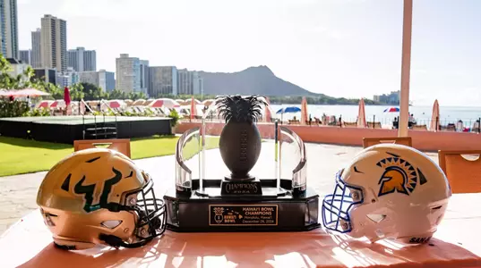 South Florida Football Presser in Hawaii on December 20, 2024.