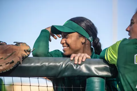 South Florida Bulls during a softball game against the University of Central Florida Golden Knights at the USF Softball Stadium on March 26, 2022. (Mary Holt/South Florida Athletics)