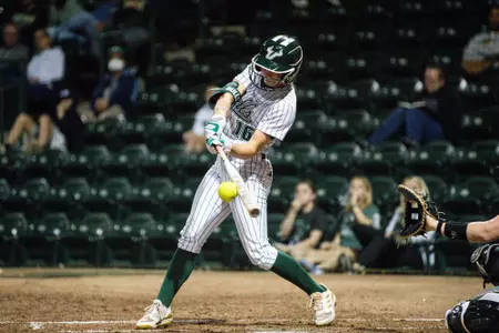 South Florida Bulls during a softball game against the Purdue University Boilermakers on February 16, 2024. (Michael Shaw/South Florida Softball)