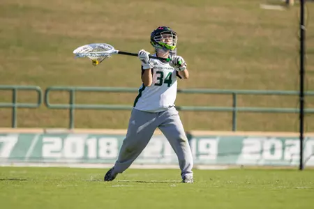 South Florida Bulls during a women's lacrosse game against the Rollins College Tars on January 20, 2024. (RJ Colo/South Florida Lacrosse)