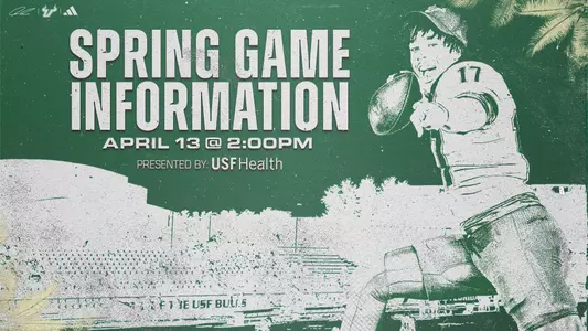 2024 USF Spring Game Graphic